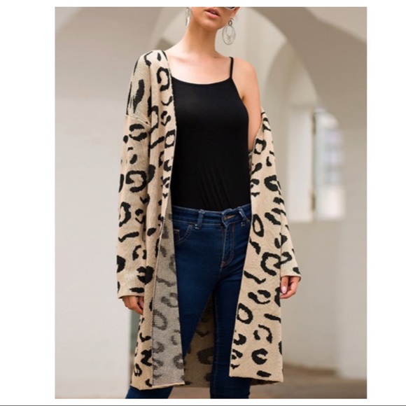 ✨LAST ONE✨Leopard sweater knit cardigan - Picture 11 of 11